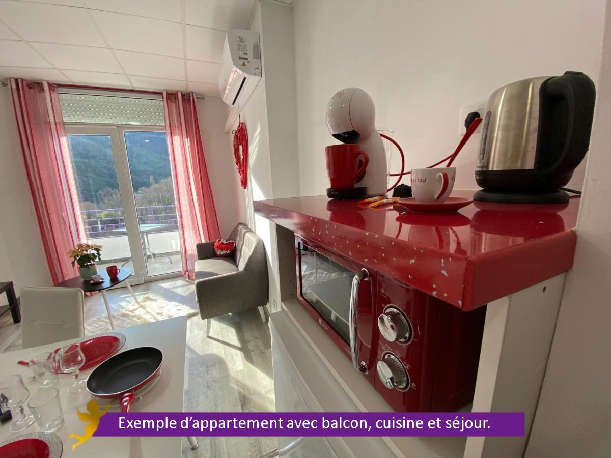 Domaine Des Anges Aparthotel Amélie-les-Bains-Palalda Exteriör bild